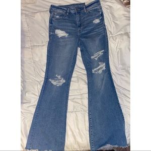 Super Hi-Rise Flare Jeans American Eagle
